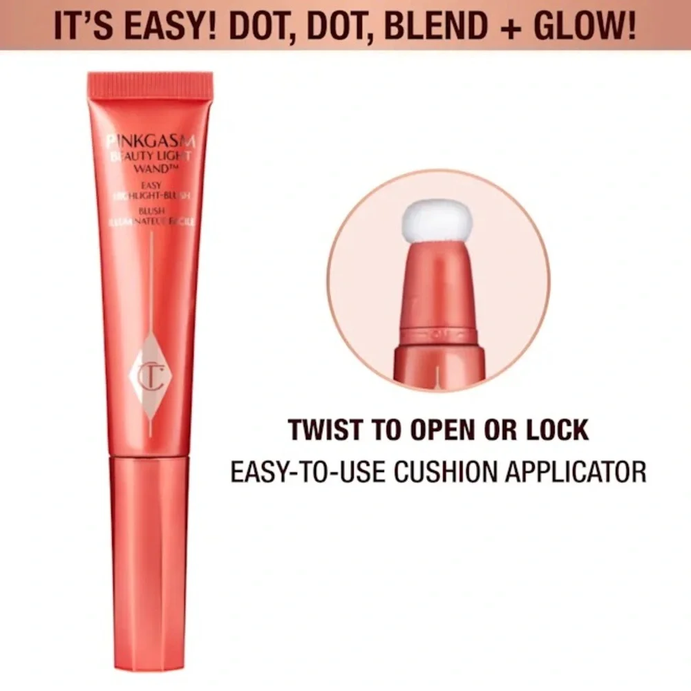 ‘PINKGASM SUNSET’ Beauty Light Wand Easy Highlighter-Blush
